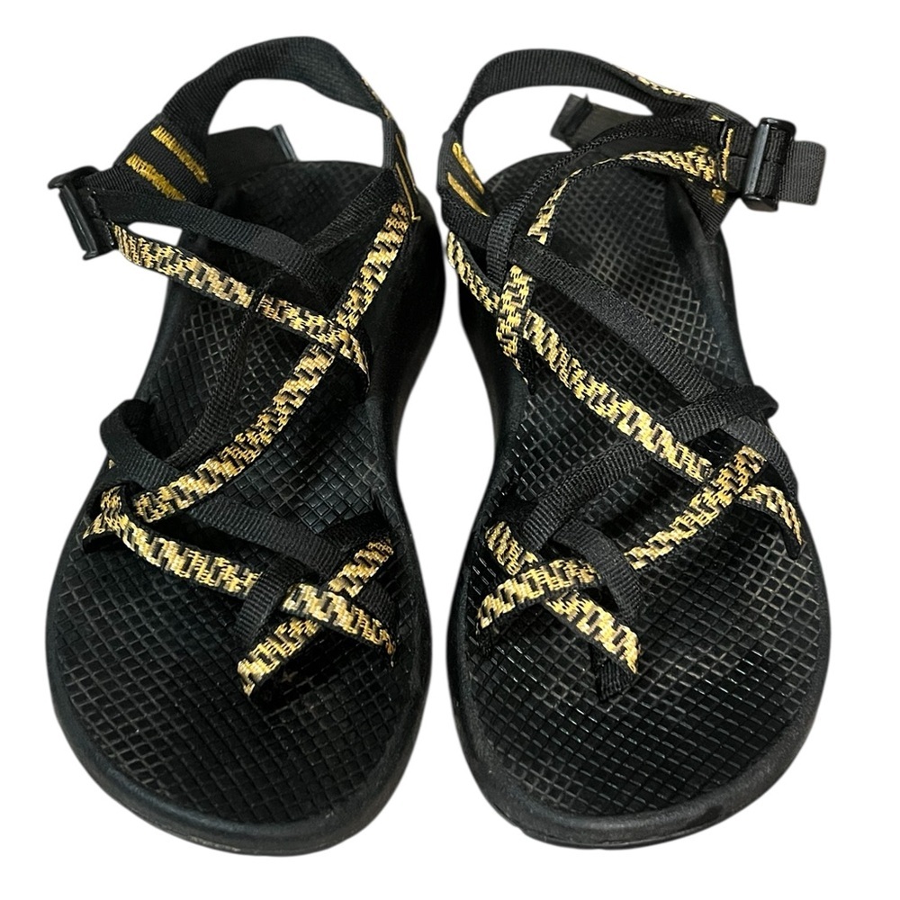 Chaco ZX/2 Yampa yellow and black outdoor hiking sandals